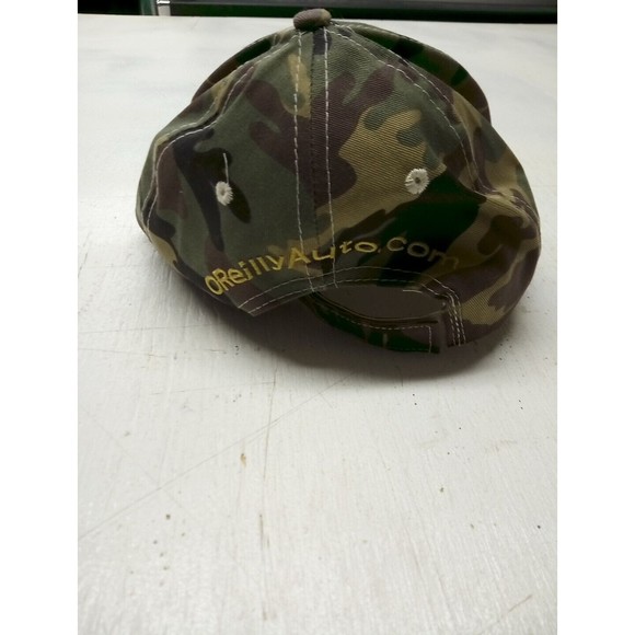 O'Reilly Auto Parts Hat Cap Camo Embroidered Strapback Adjustable Camouflage - Picture 2 of 3